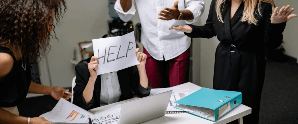 employees overwhelmed